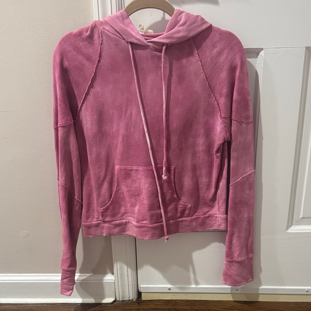 LoveShackFancy Fuchsia Hoodie